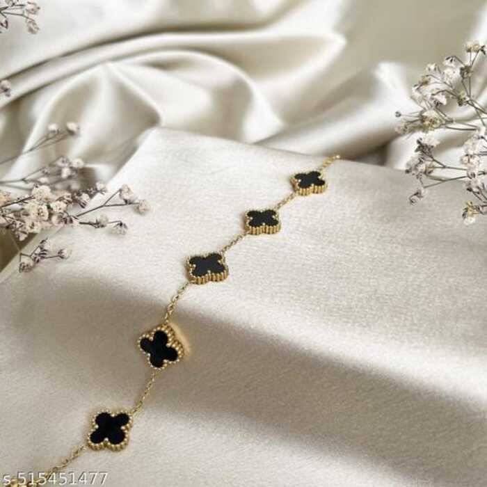 Anti Tarnish clover Bracelets